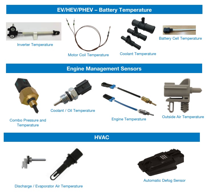 Amphenol Advanced Sensors Typ NKI NTC-Rauschunterdrückungs-Thermistoren